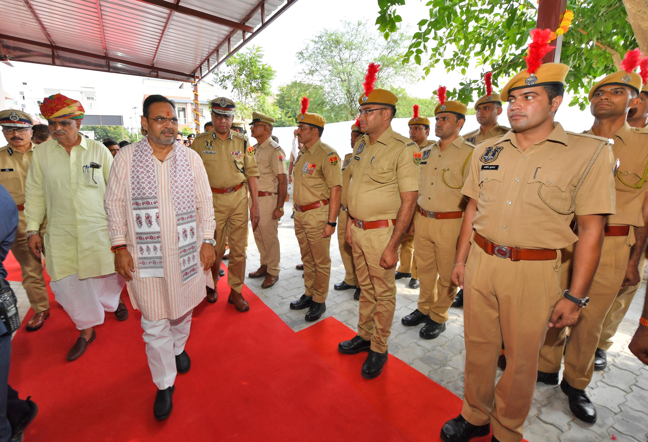 मुख्यमंत्री ने नारायण विहार सहित तीन पुलिस थानों का किया शुभारम्भ मुख्यमंत्री ने नारायण विहार सहित तीन पुलिस थानों का किया शुभारम्भ