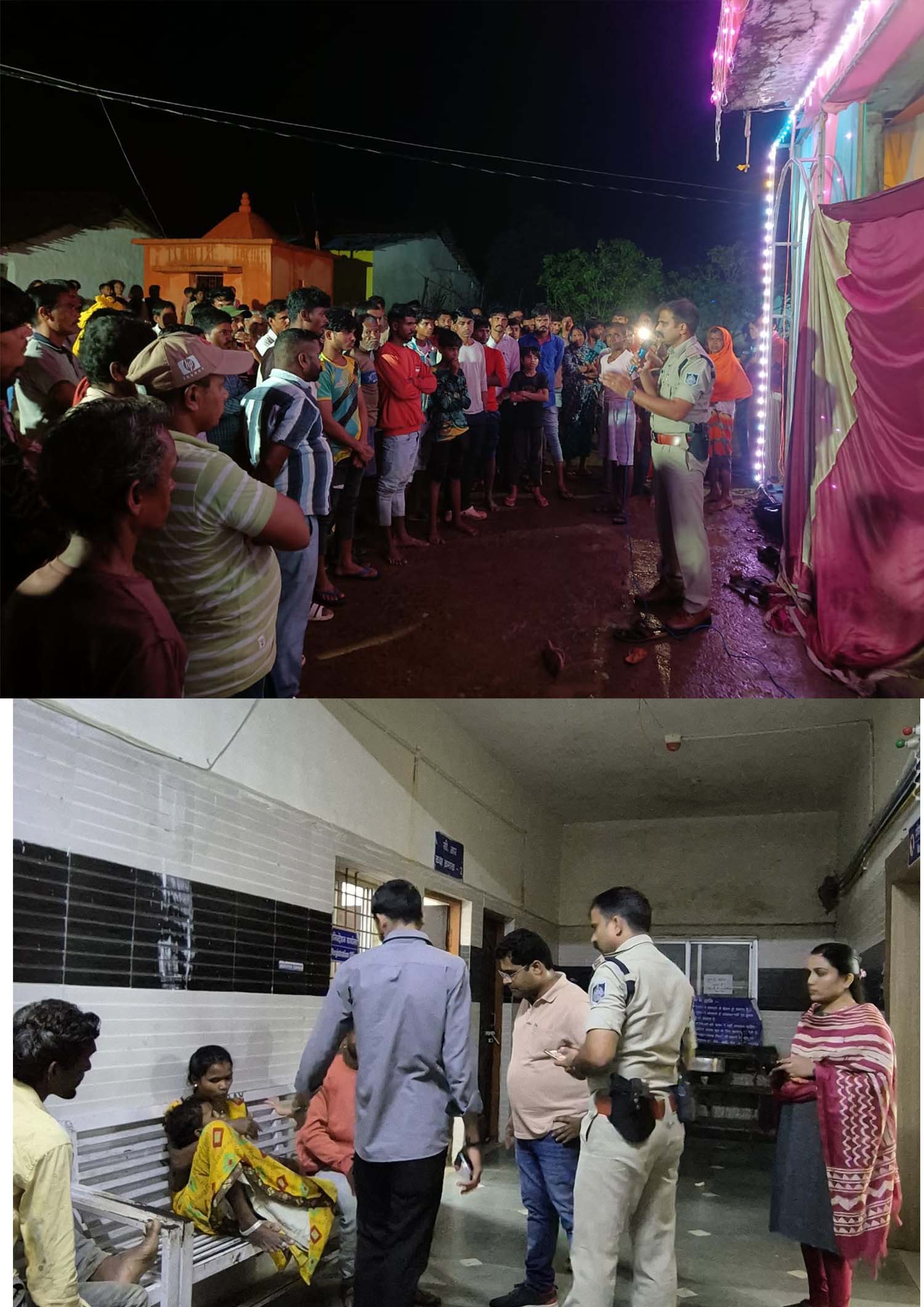 Seoni: Pickup vehicle rams into Durga pandal, injuring nine devotees, deity idol broken