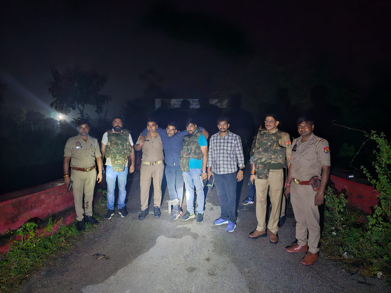 दूसरा घायल पुलिस गिरफ्त में