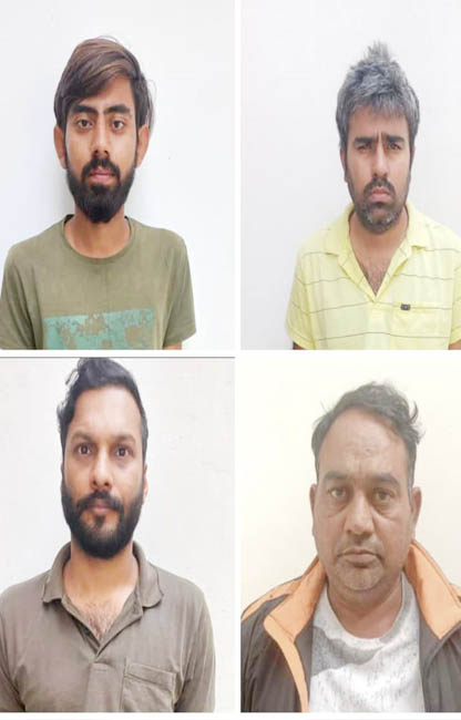 सोनीपत: गिरफ्तार किए गए साइबर ठग सोनीपत: गिरफ्तार किए गए साइबर ठग