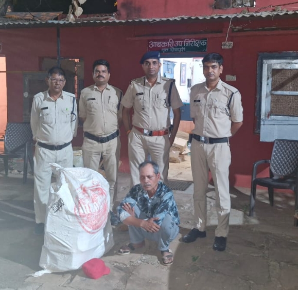 आबकारी विभाग की कार्रवाई