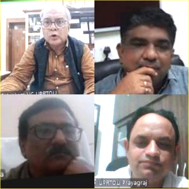 वेबिनार में कुलपति सहित अन्य वक्ता
