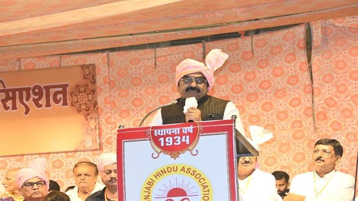 73वें पंजाबी दशहरा में शामिल हुए लोक निर्माण मंत्री