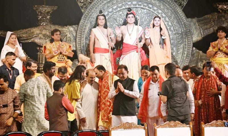 कोरबा का सौभाग्य है कि एक तरफ बनारस की रामलीला तो दूसरी तरफ हो रही जगद्गुरू श्रीरामभद्राचार्य की रामकथा - मुख्यमंत्री