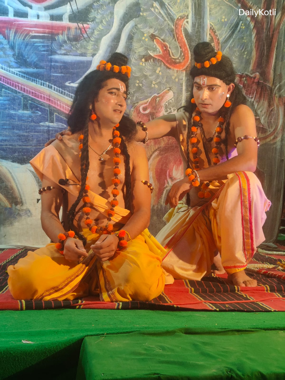 सीता हरण के बाद विलाप करते हुए राम-लक्ष्मण।