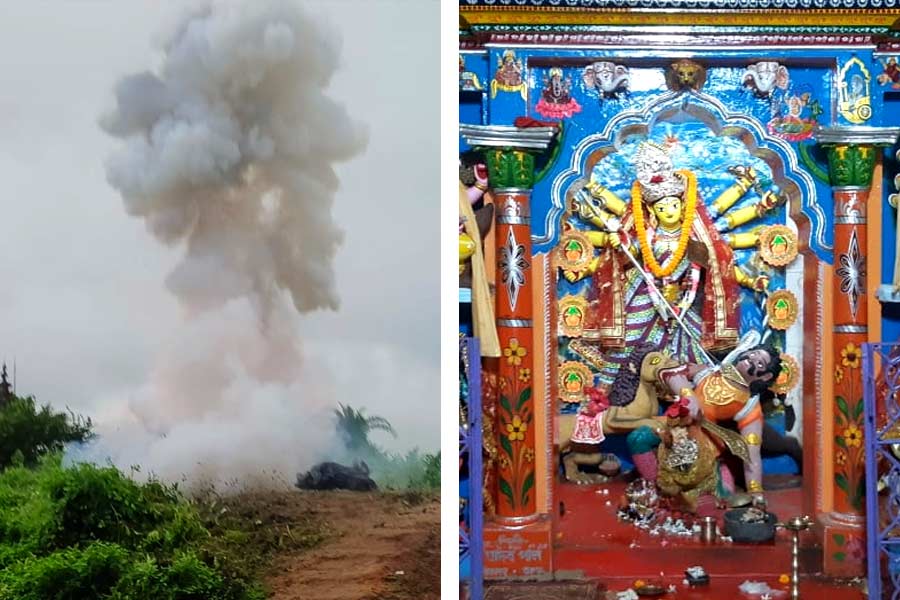 महाष्टमी की संध्या पर बांकुड़ा में जीवंत हुई