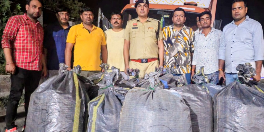 पानीपत पुलिस की गिरफ्त में 275 किलो चूरा पोस्त के साथ पकड़ा गया आरोपी