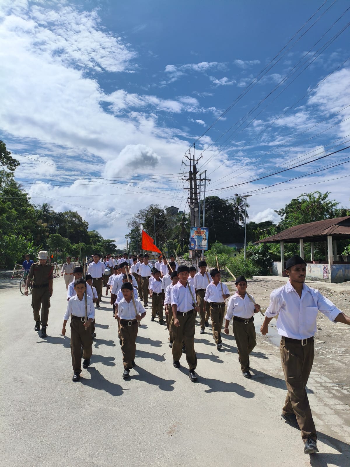 राष्ट्रीय स्वयंसेवक संघ का शताब्दी वर्ष : असम में भव्य विजयादशमी उत्सव की शुरुआत