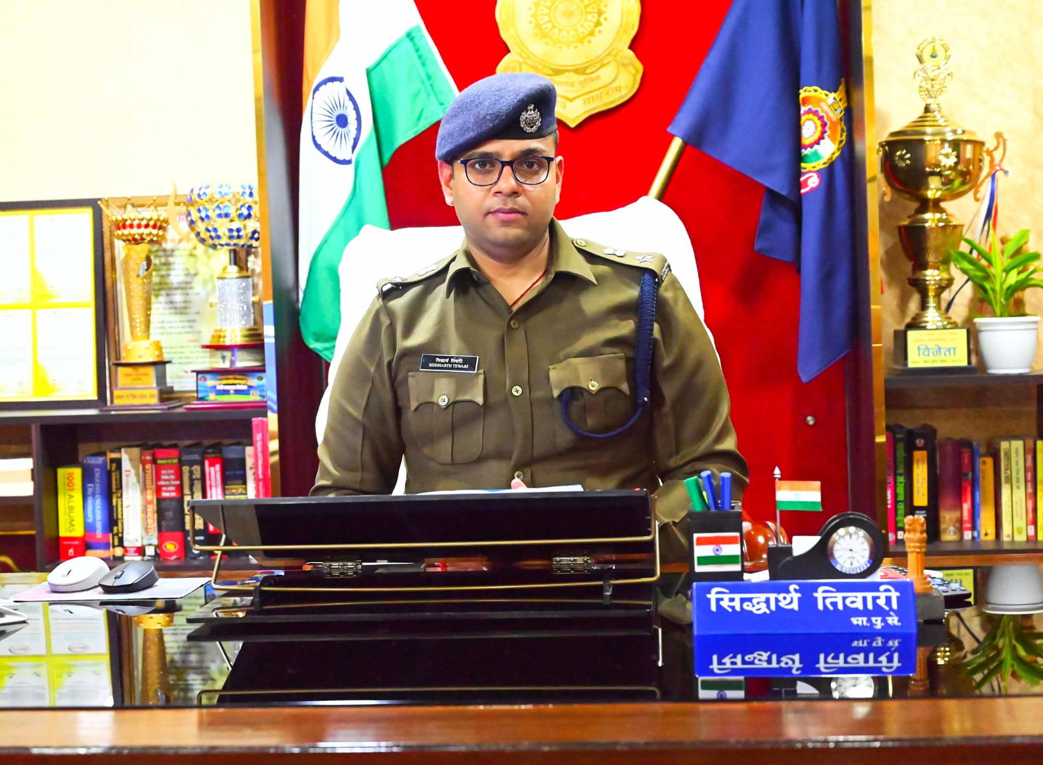 एसपी सिद्धार्थ तिवारी ने कहा है कि दशहरे के