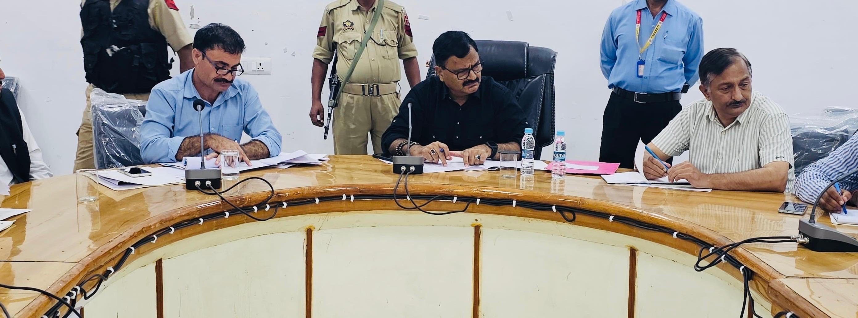 Rana reviews progress of Rural Development Department in Mendhar Rana reviews progress of Rural Development Department in Mendhar