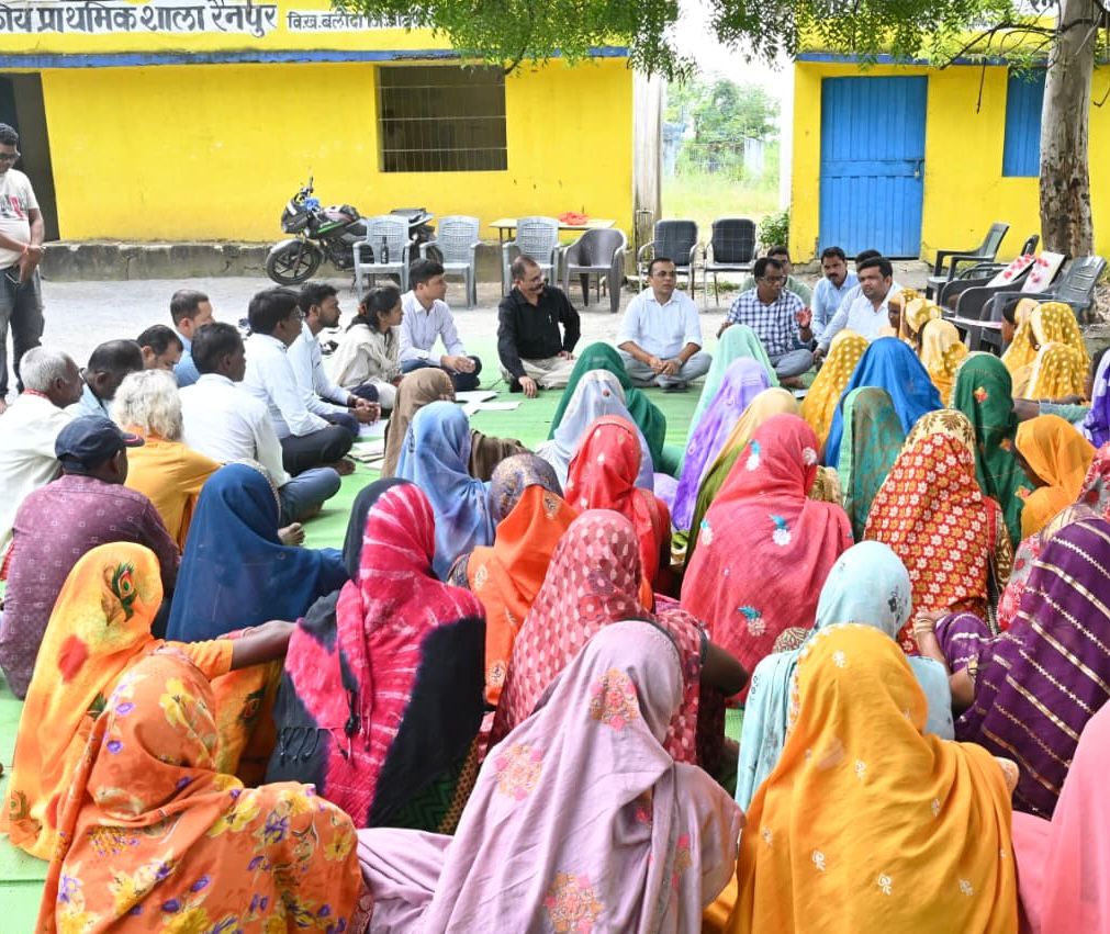 जांजगीर : राष्ट्रपिता महात्मा गांधी की जयंती के अवसर पर ग्राम पंचायतों में हुई विशेष ग्राम सभा