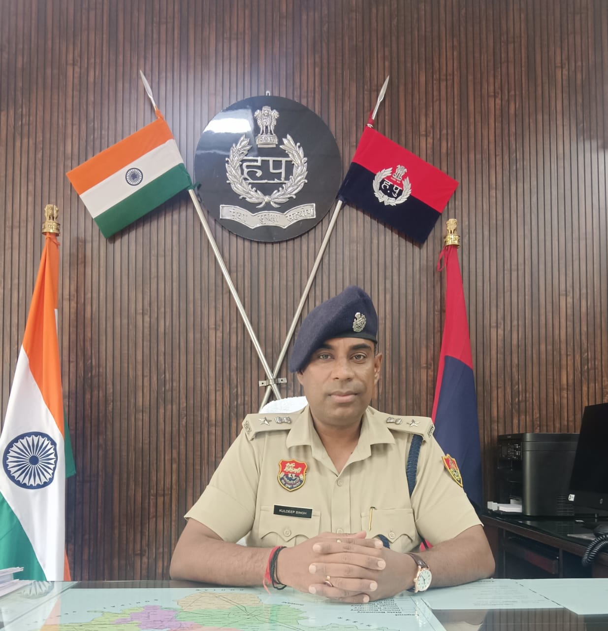एसपी कुलदीप सिंह। एसपी कुलदीप सिंह।