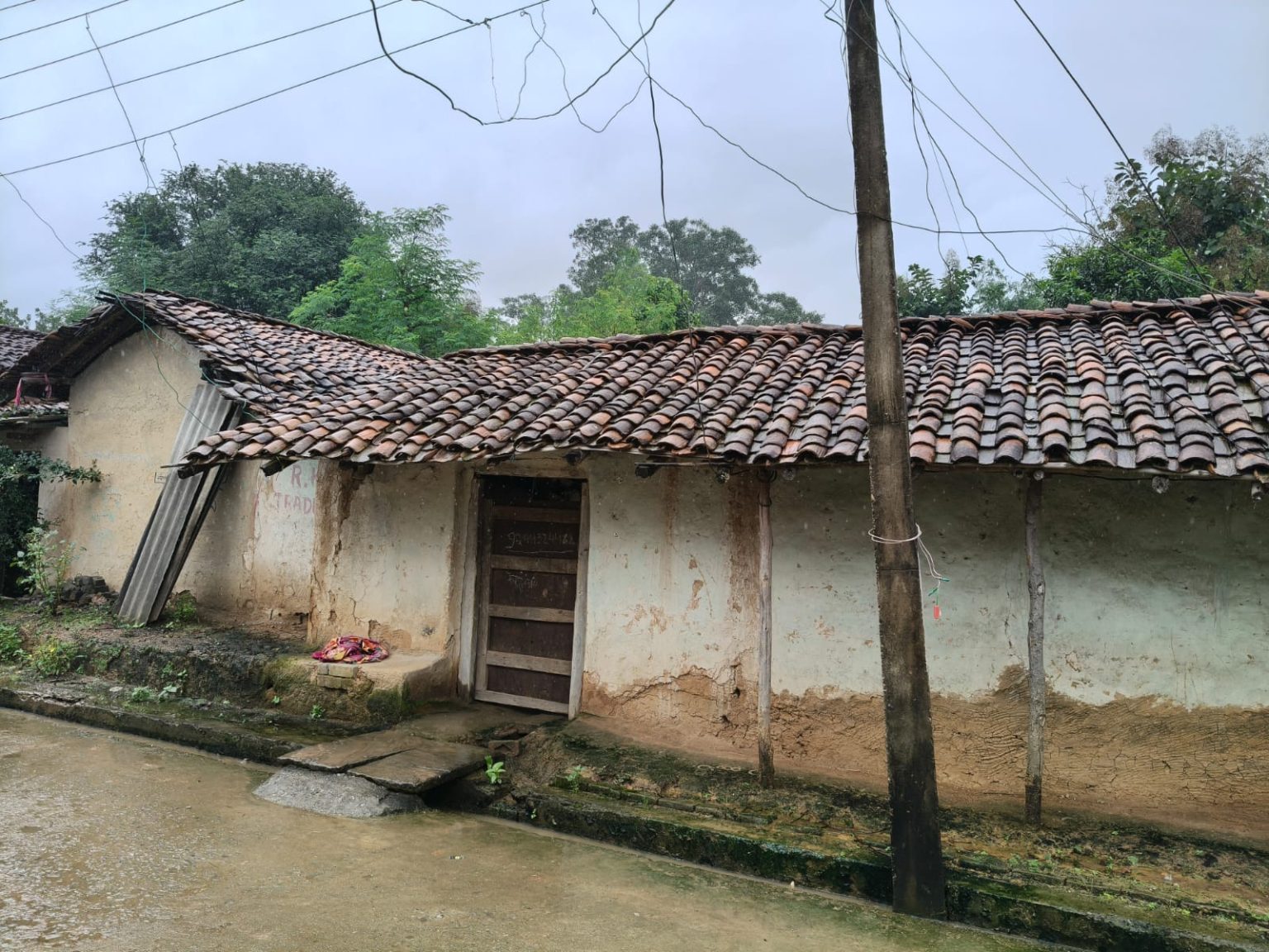 घटनास्थल मकान जहाँ हत्या की गई