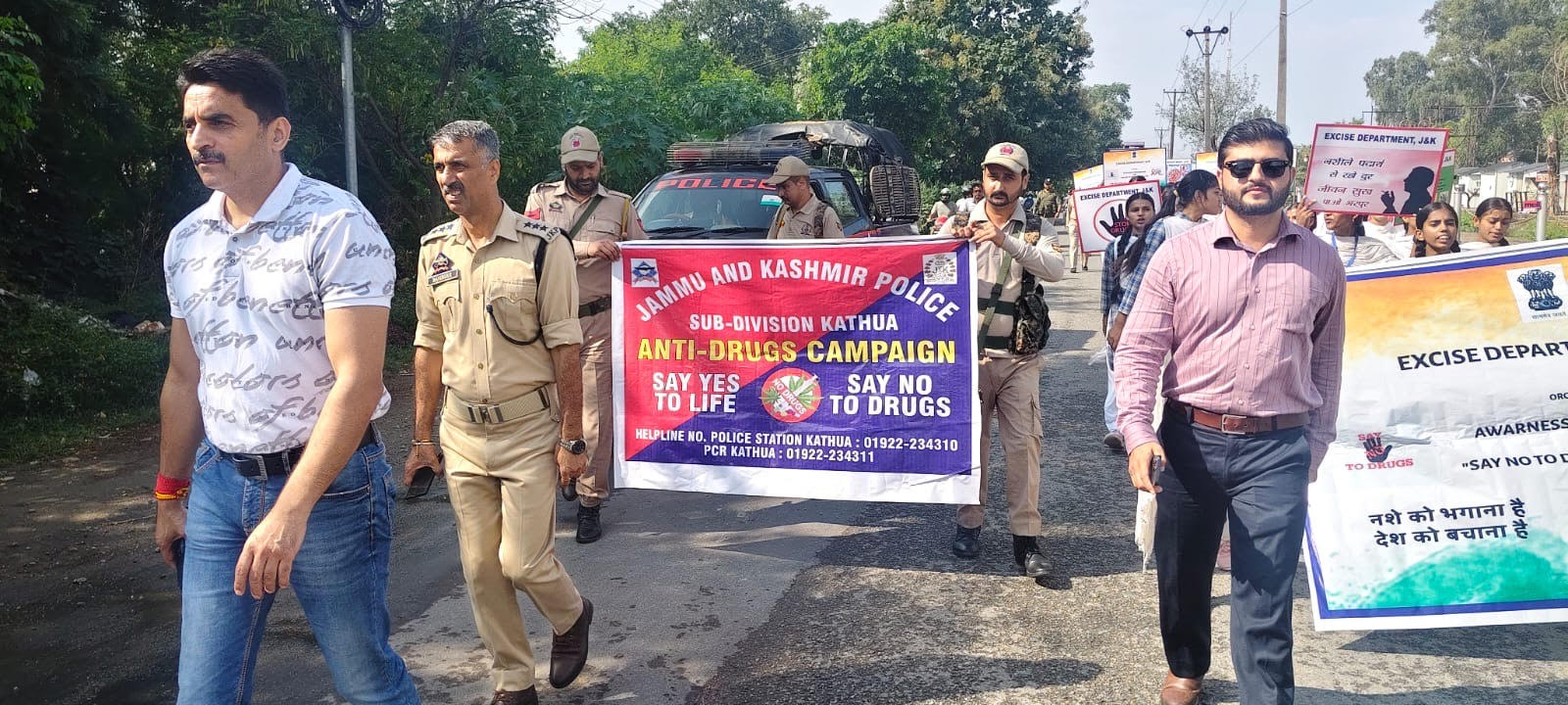 Swachhta Pakhwada programme organised in all police establishments of Kathua district