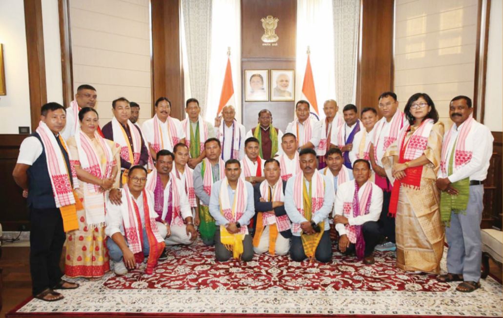बोडोलैंड प्रादेशिक परिषद् की 5वीं कार्यकारिणी की शपथग्रहण समारोह की तैयारी अंतिम चरण में।