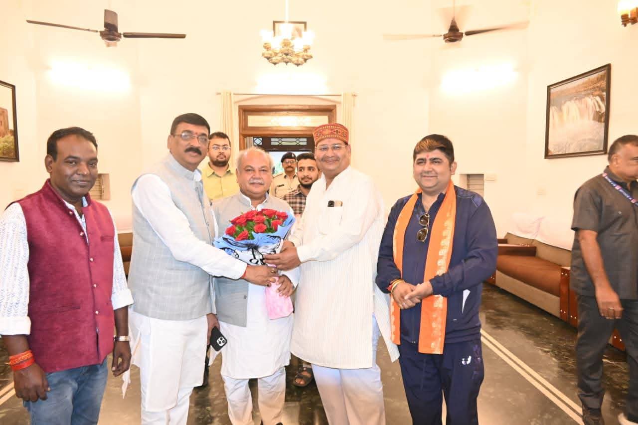 भाजपा प्रदेश अध्यक्ष एवं विधानसभा अध्यक्ष का जबलपुर अल्प प्रवास