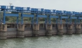 जरगो जलाशय के खोले गए गेट