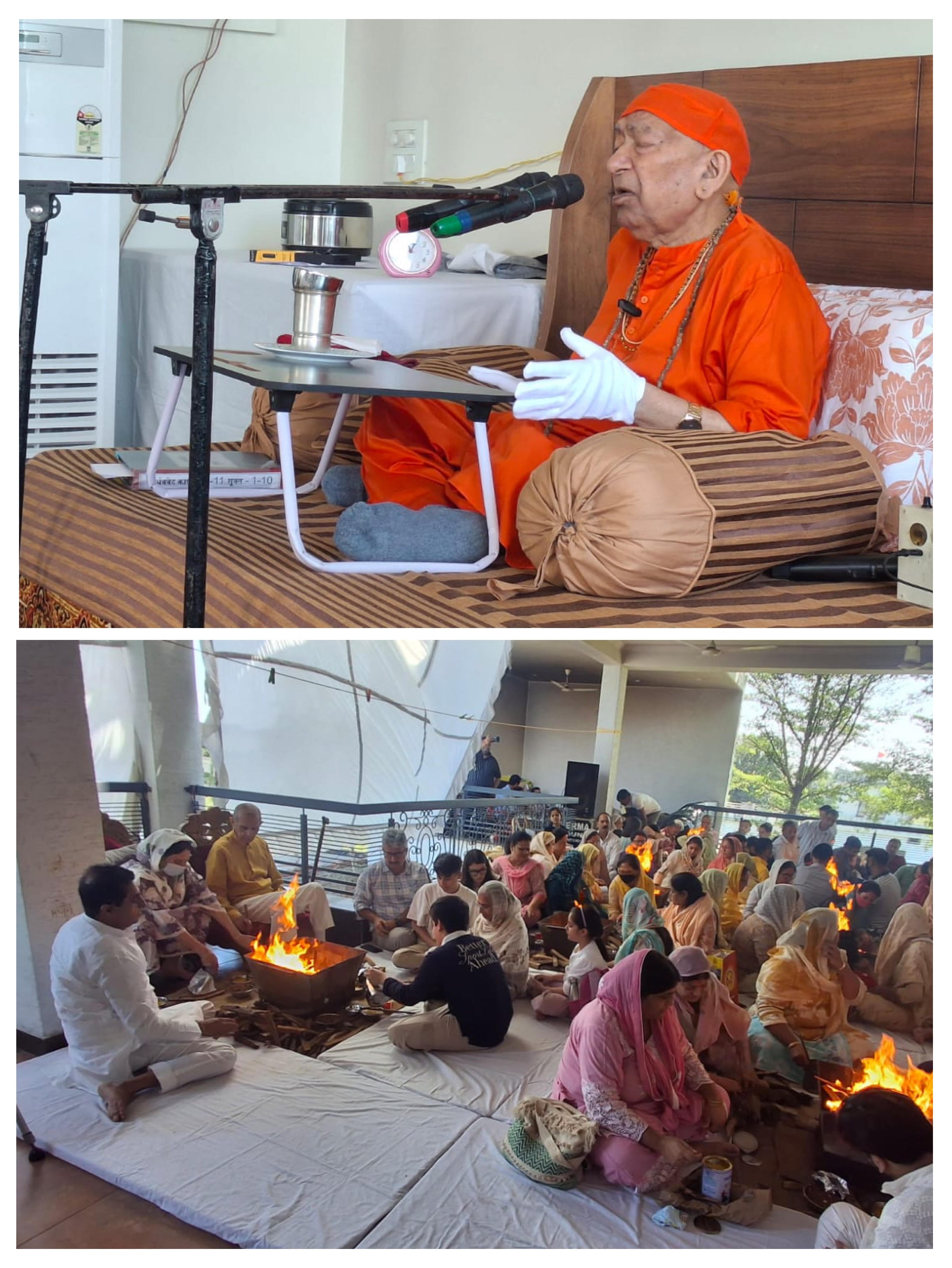 Three-day puja and archana yagna was inaugurated at the residence of MLA Jasrotia.