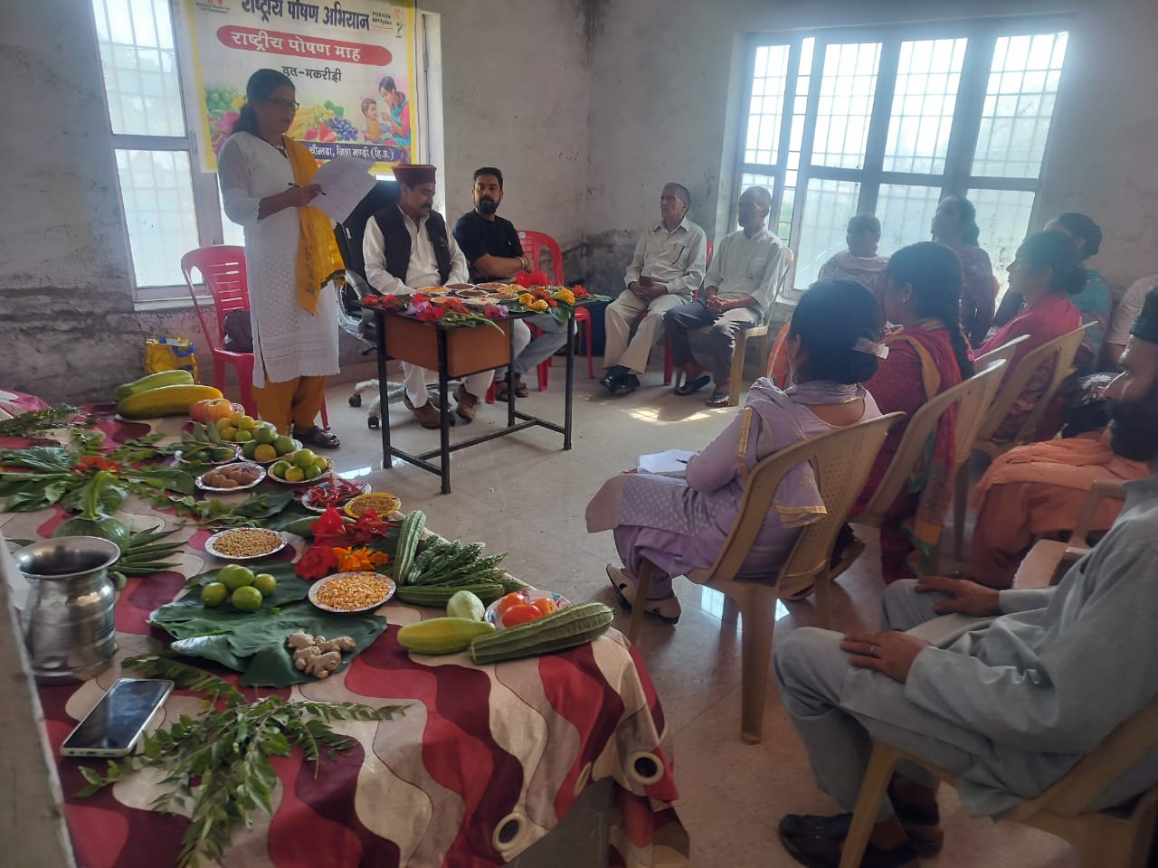 जागरूकता शिविर के दौरान प्रतिभागी। जागरूकता शिविर के दौरान प्रतिभागी।