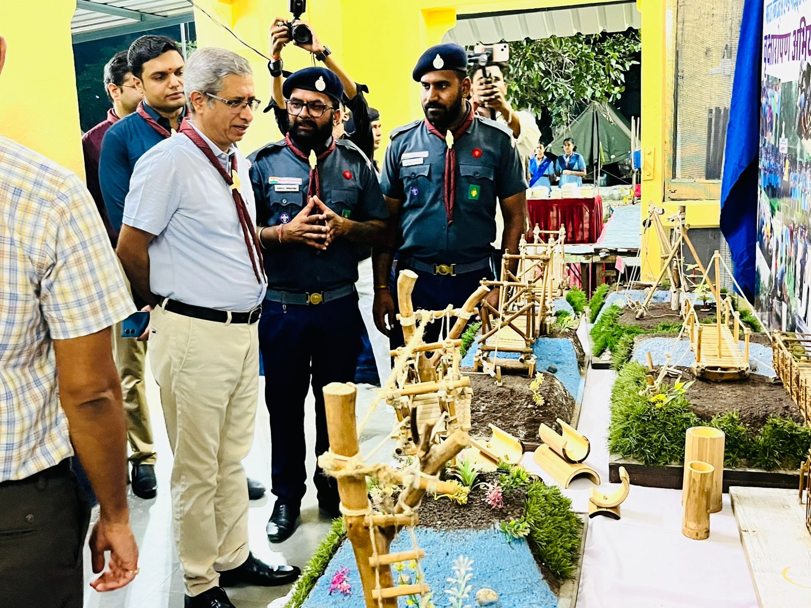 भारतीय स्काउट्स एवं गाइड्स की  रैली : रचनात्मकता, अनुशासन और सेवा भावना का मिला संदेश