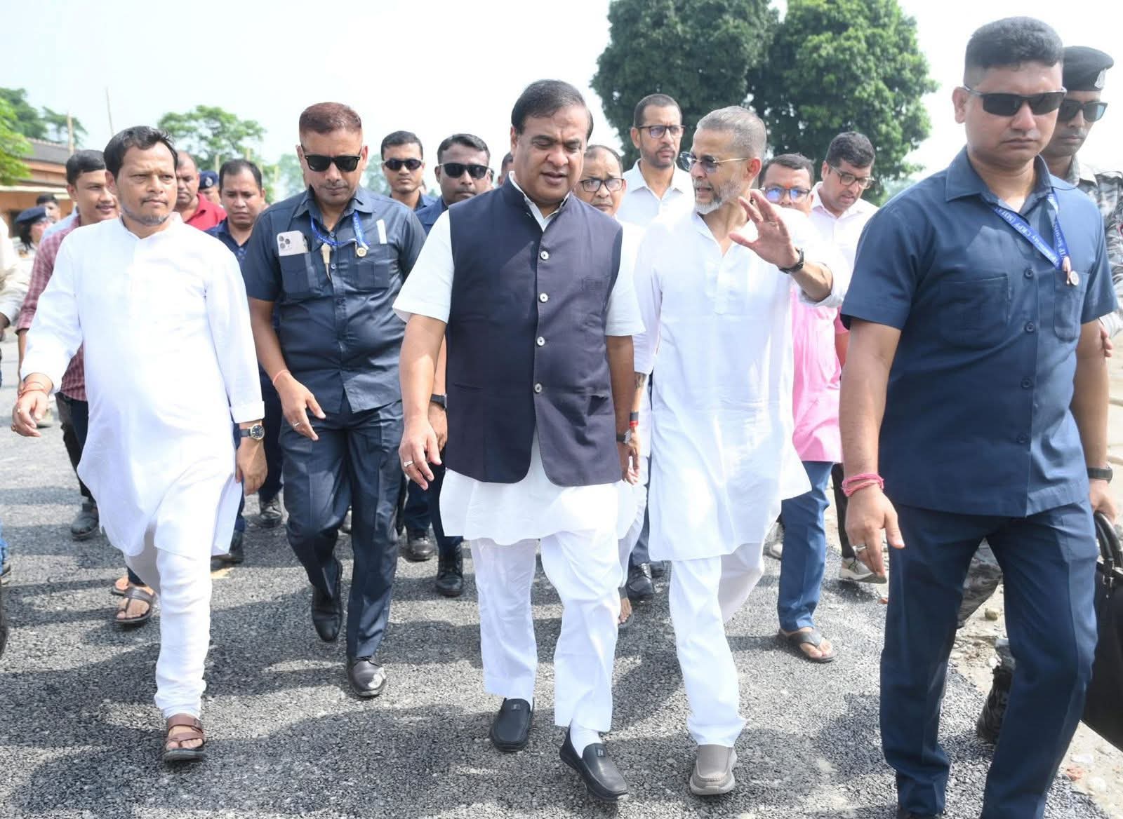 मुख्यमंत्री डॉ हिमंत बिस्व सरमा द्वारा साझा तस्वीर।