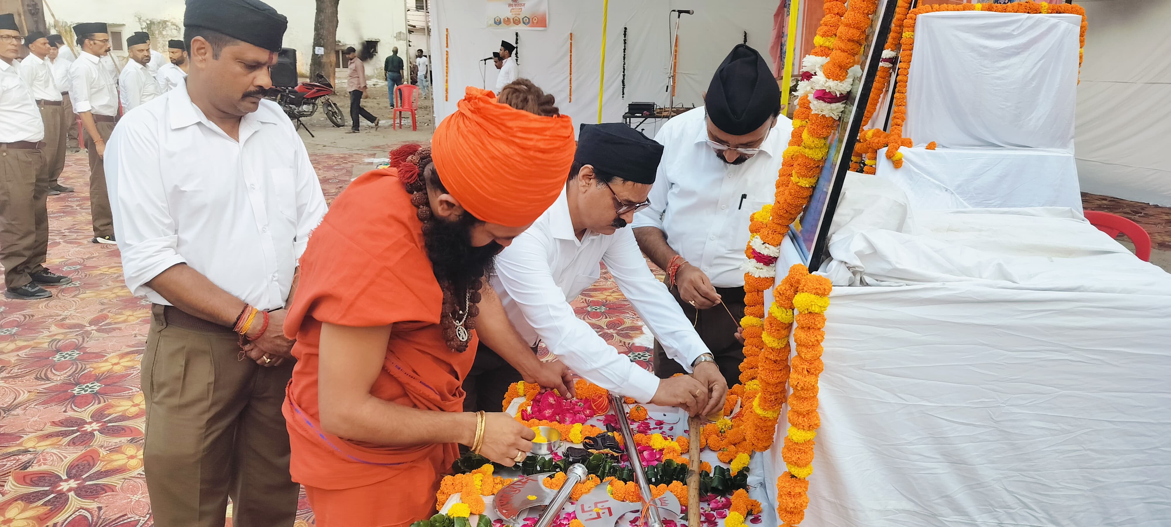हरिद्वार की पहली शाखा पर मना संघ का शताब्दी उत्सव