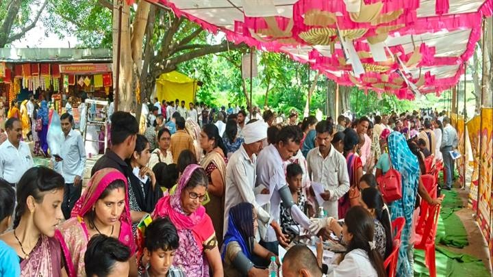 सेगांव में लगा नि:शुल्क स्वास्थ्य शिविर,