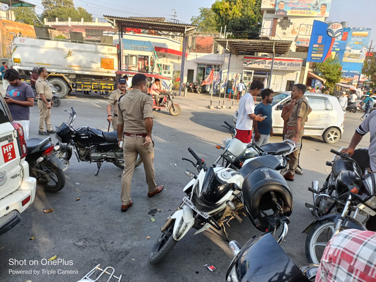 पुलिस की सघन चेकिंग अभियान