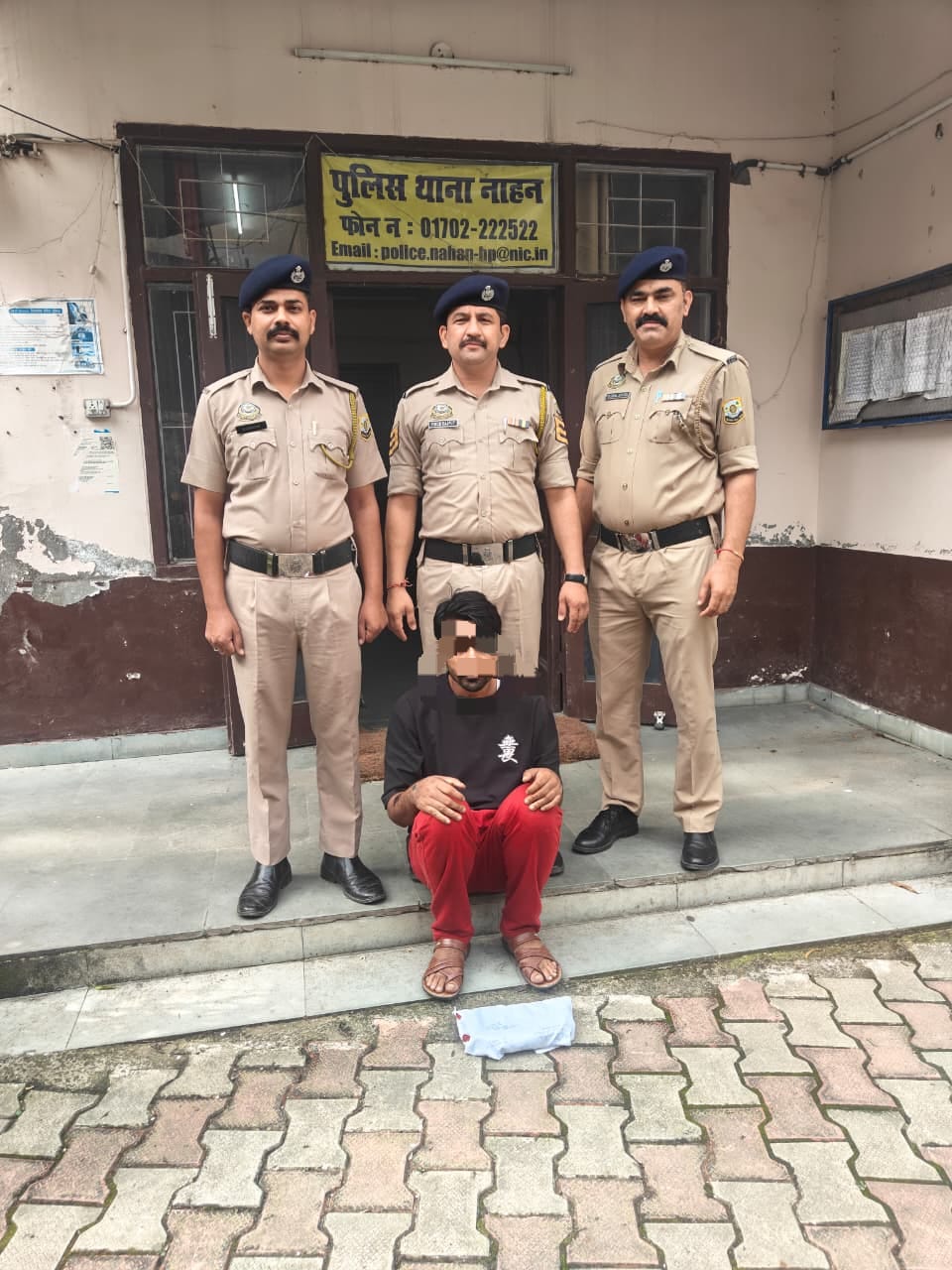 नाहन के  छोटा चौक का युवक चिट्टा तस्करी में गिरफ्तार, 26.14 ग्राम चिट्टा बरामद