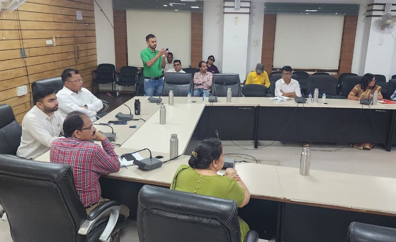 भिक्षावृत्ति उन्मूलन अभियान को लेकर हुई बैठक भिक्षावृत्ति उन्मूलन अभियान को लेकर हुई बैठक