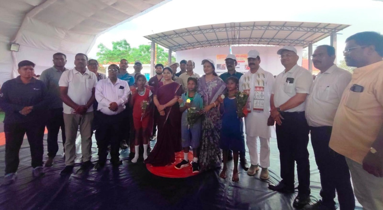 जांजगीर चांपा: 25वीं राज्य स्तरीय शालेय क्रीड़ा प्रतियोगिता का हुआ शुभारंभ