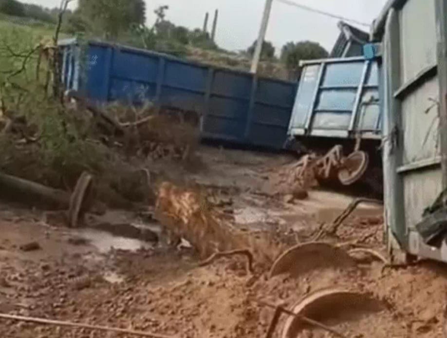 बीकानेर में मालगाड़ी पटरी से उतरी, कोई जनहानि नहीं बीकानेर में मालगाड़ी पटरी से उतरी, कोई जनहानि नहीं