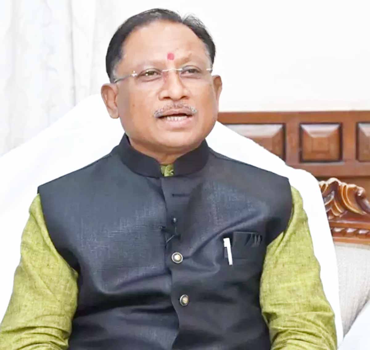 मुख्यमंत्री  विष्णु देव साय फाइल फाेटाे