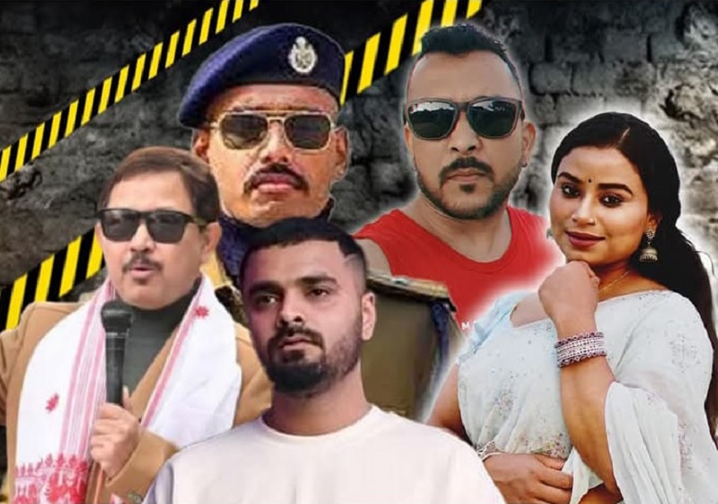 असमः जुबीन गर्ग की मौत मामले में अब तक गिरफ्तार कुल पांच लोगों की तस्वीर
