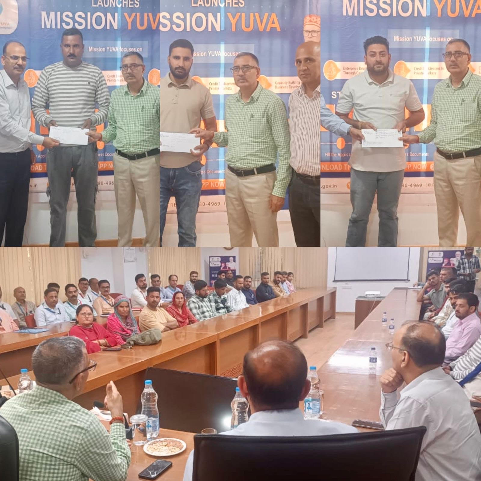 DC Kathua hands over 55 acceptance letters to aspiring entrepreneurs under Mission Yuva initiative