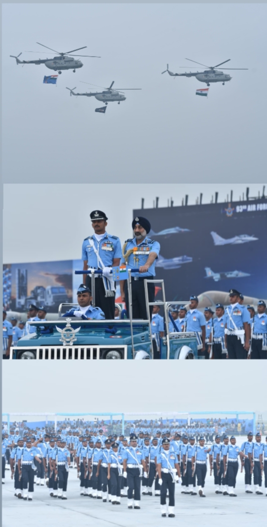 आप्रेशन सिंदूर को समर्पित रहा वायुसेना दिवस