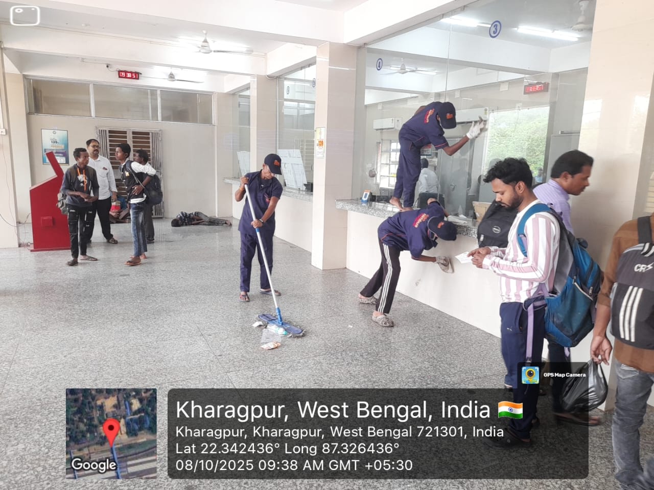 खड़गपुर मंडल में ‘स्वच्छ परिसर