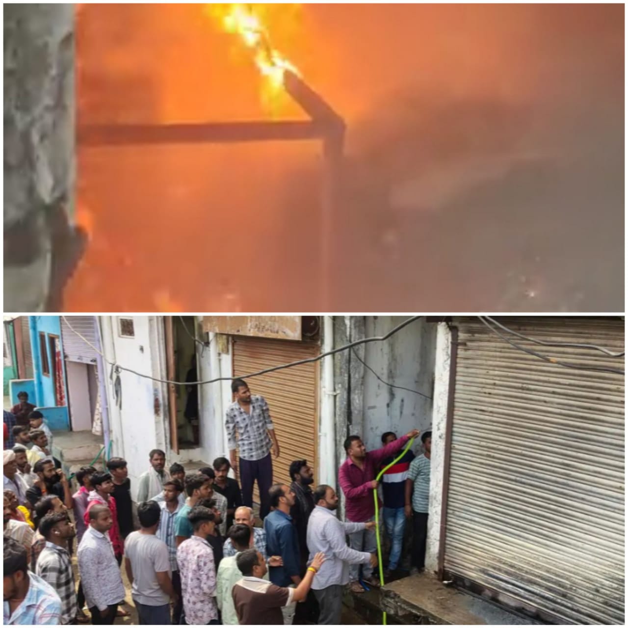 पड़ोसियों की तत्परता से टला बड़ा हादसा पड़ोसियों की तत्परता से टला बड़ा हादसा