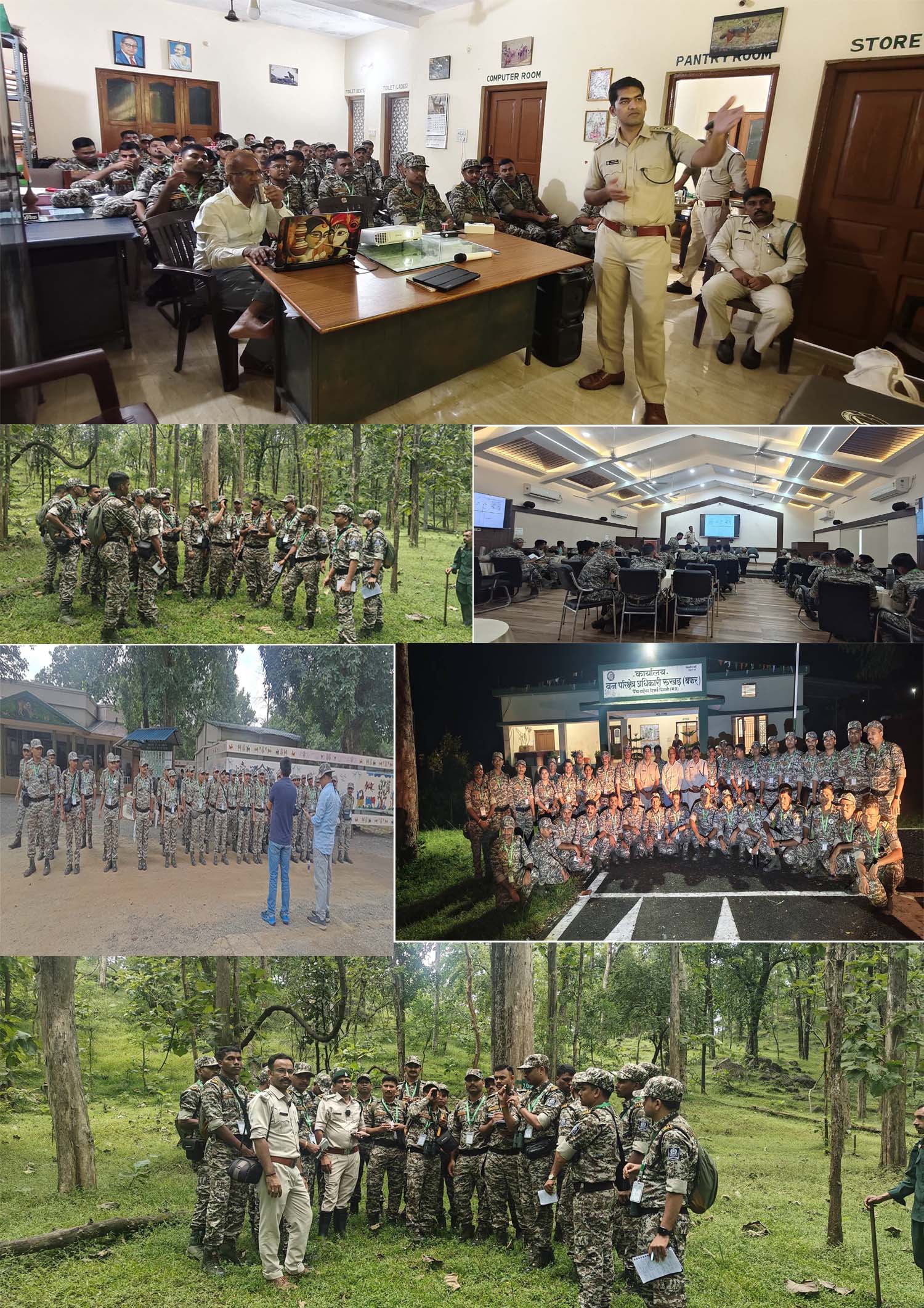 Seoni: Training of trainee officers of Odisha Forest Academy concluded in Pench Tiger Reserve. Seoni: Training of trainee officers of Odisha Forest Academy concluded in Pench Tiger Reserve.