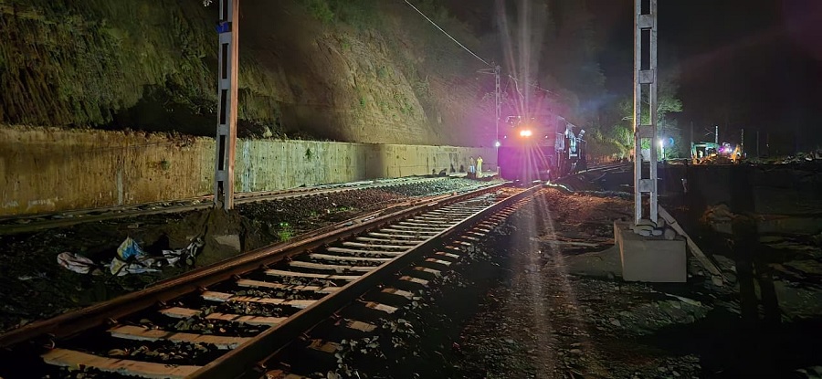 पूसीरे का लामडिंग-बदरपुर हिल सेक्शन पूसीरे का लामडिंग-बदरपुर हिल सेक्शन