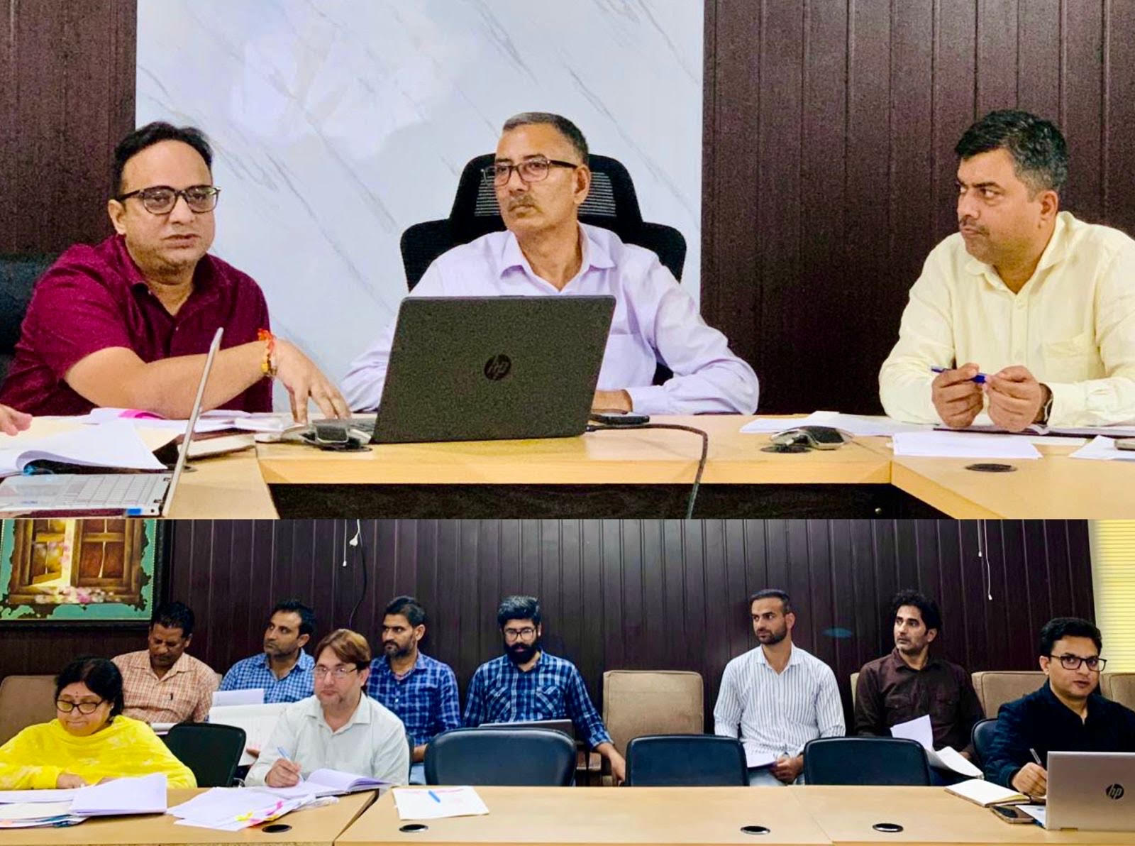 DC holds meeting with revenue officials, stresses on digitization DC holds meeting with revenue officials, stresses on digitization