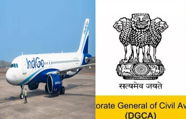 नागर विमानन महानिदेशालय के लोगो का प्रतीकात्मक चित्र नागर विमानन महानिदेशालय के लोगो का प्रतीकात्मक चित्र