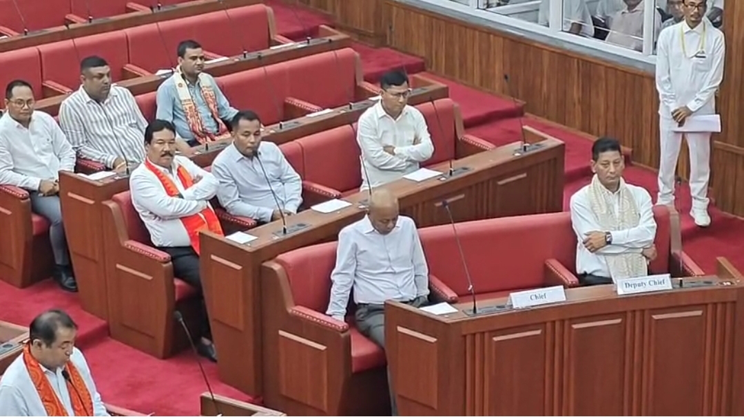 5वीं बीटीसी परिषद की विधानसभा सत्र की शुरुआत, नवनिर्वाचित सदस्यों ने ली शपथ।