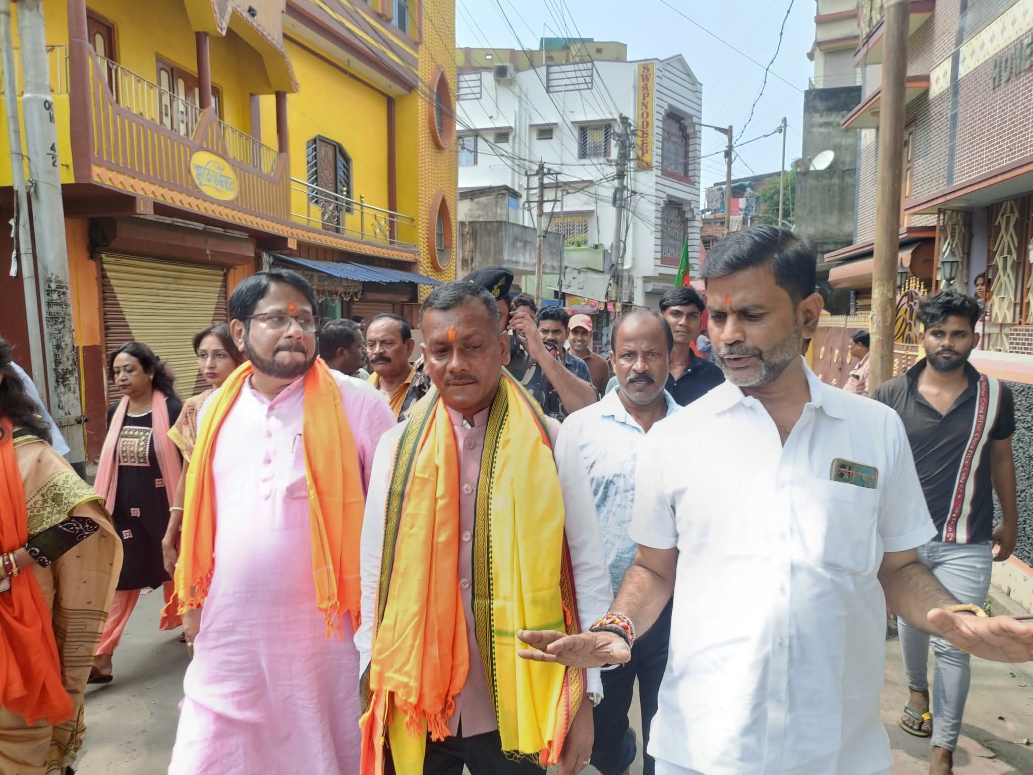 श्रीरामपुर में भाजपा के संगठन को चुस्त-दुरुस्त करने पहुंचे सांसद मनोज तिग्गा