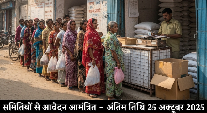 राशन दुकान संचालन के लिए आवेदन आमंत्रित राशन दुकान संचालन के लिए आवेदन आमंत्रित