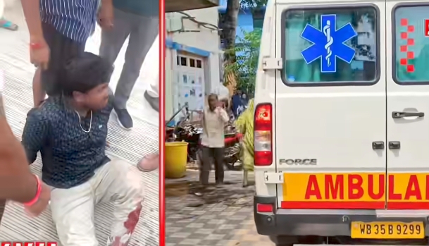 बेलदा में मोटरसाइकिल पिता-पुत्र घायल