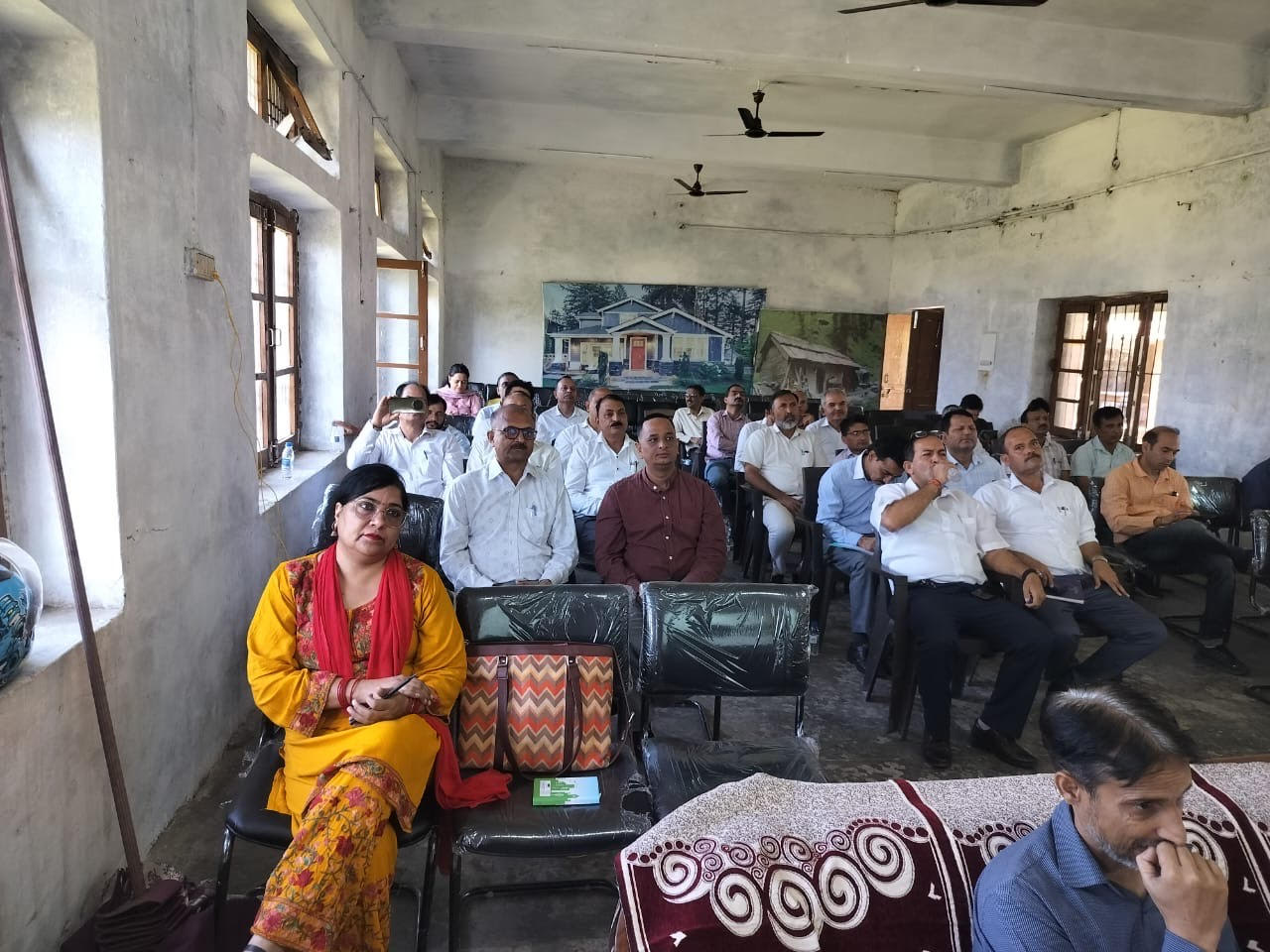 One day training programme organized on the topic of tobacco free educational institutions