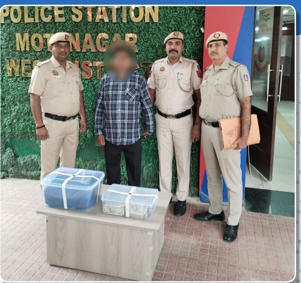 मालिक के 18.25 लाख रुपये लेकर फरार हुए आरोपित की फोटो