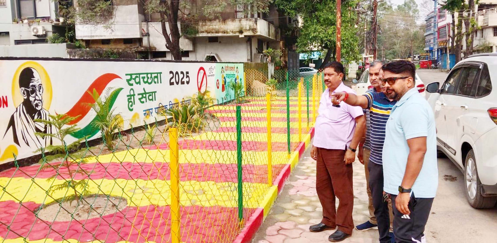 कोरबा शहर के जिन स्थानों पर पहले कचरा डंप रहता था, वहां अब मुस्कुरा रही सुंदरता कोरबा शहर के जिन स्थानों पर पहले कचरा डंप रहता था, वहां अब मुस्कुरा रही सुंदरता