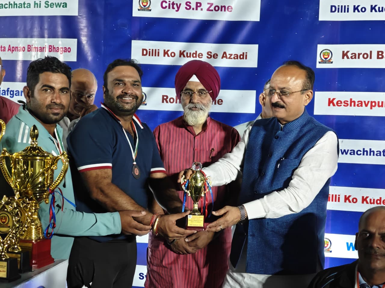 दिल्ली के महापौर राजा इकबाल सिंह। दिल्ली के महापौर राजा इकबाल सिंह।